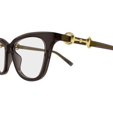 Gucci Occhiali da Vista GG2218O 008 Marrone/Trasparente Donna 3