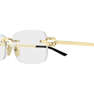 Gucci Occhiali da Vista GG2231O 001 Oro/Trasparente Donna 3