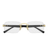 Gucci Occhiali da Vista GG2260O 001 Oro Nero/Trasparente Uomo
