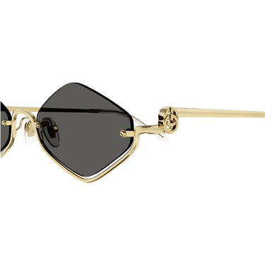 Gucci Sunglasses GG1604S 001 Gold/Grey Unisex 3