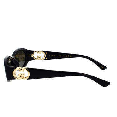 Gucci Occhiali da Sole GG1660S 001 Nero/Grigio Unisex 3