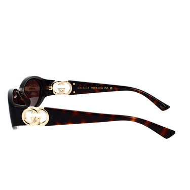 Gucci Occhiali da Sole GG1660S 002 Havana/Marrone Unisex 4