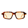 Kuboraum Occhiali da Sole Maske P23 BTO Marrone Tartarugato/Arancione Chiaro Unisex