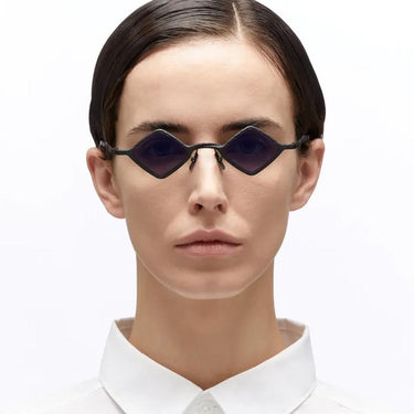Kuboraum Occhiali da Sole Maske Z14 BMB Nero Opaco/Blu Flash Unisex