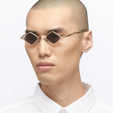 Kuboraum Occhiali da Sole Maske Z14 GL Oro/Grigio Unisex