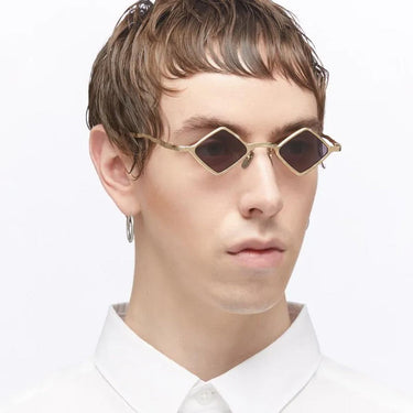 Kuboraum Occhiali da Sole Maske Z14 GL Oro/Grigio Unisex