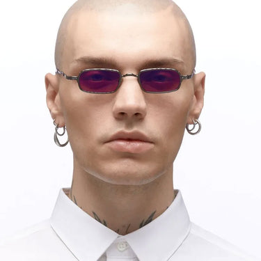 Kuboraum Occhiali da Sole Maske Z18 GM Gunmetal/Fucsia Infrarossi Unisex