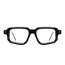Kuboraum Occhiali da Vista Maske P23 BYB Nero Avorio/Trasparente Unisex