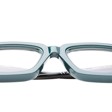 Kuboraum Occhiali da Vista Maske P25 FO Verde Foresta/Trasparente Unisex 6