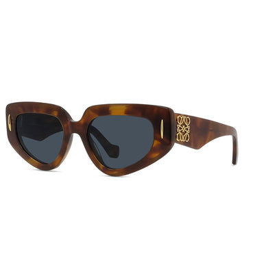 Loewe Anagram Brown Geometric Sunglasses