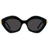 Loewe Coil Nero Geometrico Occhiali da Sole