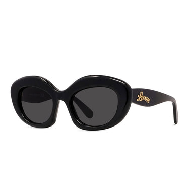 Loewe Curvy Black Cat Eye Sunglasses