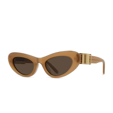 Loewe Slim Brown Oval Sunglasses