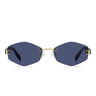 Marc Jacobs Sunglasses MARC 496/S AIR LKS Brown/Blue Women With Chain