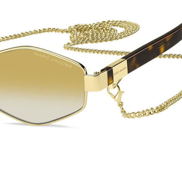 Marc Jacobs Sunglasses MARC 496/S LPE Brown/Yellow Faded Women
