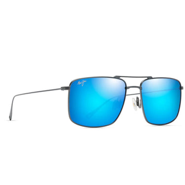 Maui Jim Occhiali da Sole AEKO B886-03 Grigio/Blu Specchiato Unisex Polarizzati