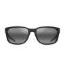 Maui Jim Occhiali da Sole AKALA 599-02 MJ0599SA 001 Nero Opaco Grigio Neutro Unisex Polarizzati 