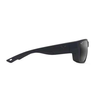 Maui Jim Occhiali da Sole AMBERJACK 896-02 Nero/Grigio Unisex Polarizzati