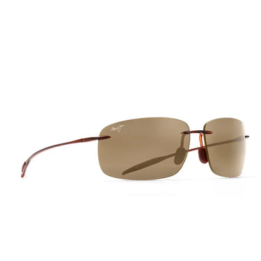 Maui Jim Occhiali da Sole BREAKWALL H422-26 Marrone/Marrone Unisex Polarizzati