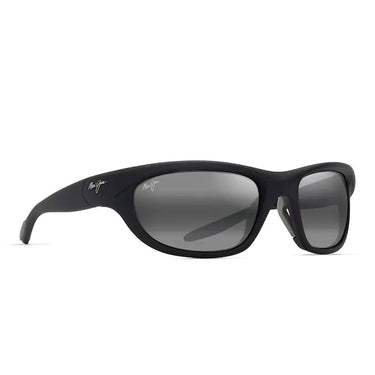 Maui Jim Occhiali da Sole HAULANI MJ0349S 001 Nero Opaco Grigio Neutro Unisex Polarizzati 2