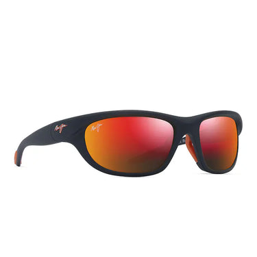Maui Jim Occhiali da Sole HAULANI MJ0349S 002 Blu Scuro Opaco Hawaii Lava™ Unisex Polarizzati 2