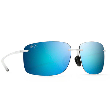 Maui Jim Occhiali da Sole HEMA B443-05CM Blu/Cristallo Opaco Unisex Polarizzati