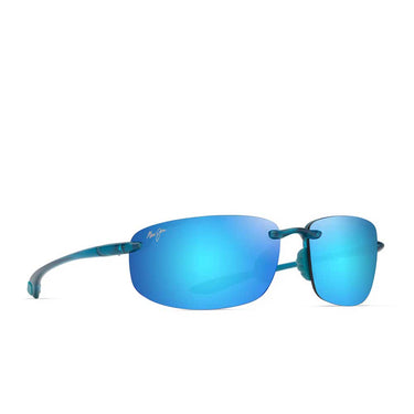 Maui Jim Occhiali da Sole HO'OKIPA B407-03 Blu/Blu Specchiato Unisex Polarizzati