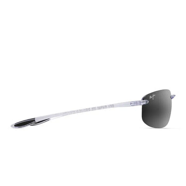 Maui Jim Gafas de Sol HO'OKIPA MJ0407S 005 Cristallo Brillante/Grigio Unisex Polarizados 3