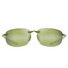 Maui Jim Sunglasses HO'OKIPA MJ0407S 008 Transparent Green/Maui HT Unisex Polarized