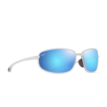 Maui Jim Sonnenbrille HO'OKIPA R LITE MJ0370S 003 Mattes Kristall/Blue Hawaii Unisex Polarisiert
