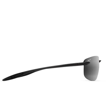Maui Jim Occhiali da Sole HO'OKIPA ULTRA 676-02 Nero Lucido/Grigio Unisex Polarizzati
