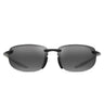 Maui Jim Occhiali da Sole HO'OKIPA ULTRA AF 677-02 MJ0677SA-001 Nero Opaco/Grigio Unisex Polarizzati