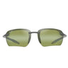 Maui Jim Occhiali da Sole HO'OKIPA ULTRA G AF MJ0337SA 003 Grigio Opaco/HT Photochromic Unisex Polarizzati