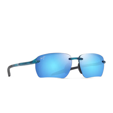 Maui Jim Occhiali da Sole HO'OKIPA ULTRA G AF MJ0337SA 013 Blu Trasparente Blu Hawaii Unisex Polarizzati  2
