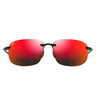 Maui Jim Sunglasses HO'OKIPA XLARGE MJ0456S 005 Black/Hawaii Lava Unisex Polarized