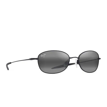 Maui Jim Occhiali da Sole HUIA MJ0372S 001 Nero Opaco Grigio Neutro Unisex Polarizzati 2