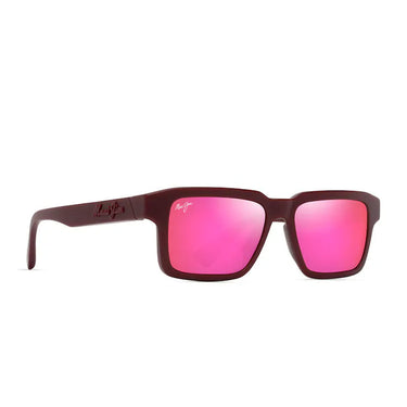 Maui Jim Occhiali da Sole KAHIKO P635-04 Rosso/Rosso Unisex Polarizzati