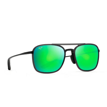 Maui Jim Gafas de Sol KEOKEA GM447-11 Negro/Verde Unisex Polarizadas