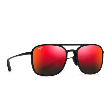 Maui Jim Occhiali da Sole KEOKEA MJ0447S 003 Nero Tortora/Hawaii Lava Unisex Polarizzati 2