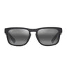 Maui Jim Occhiali da Sole KUPULAU 593-02 MJ0593S 001 Nero Opaco Grigio Neutro Unisex Polarizzati