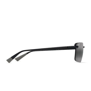 Maui Jim Occhiali da Sole LAULIMA 626-02 Nero/Grigio Unisex Polarizzati