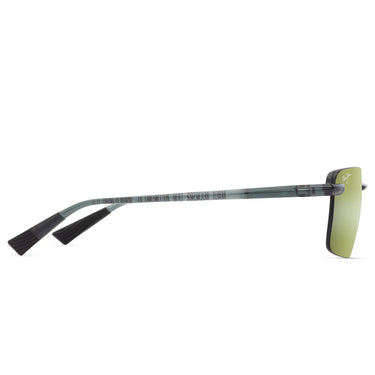 Maui Jim Occhiali da Sole LAULIMA HT626-15 Verde/Verde Trasparente Unisex Polarizzati