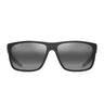 Maui Jim Occhiali da Sole LEHOPULU 598-02 MJ0598S 001 Nero Opaco Grigio Neutro Unisex Polarizzati 