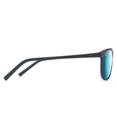 Maui Jim Occhiali da Sole LELE KAWA B811-03S Blu/Blu Specchiato Unisex Polarizzati