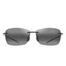 Maui Jim Occhiali da Sole LIGHTHOUSE 423-14 MJ0422S 039 Grigio Trasparente Grigio Neutro Unisex Polarizzati  