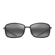 Maui Jim Occhiali da Sole MALU MJ0371S 001 Nero Lucido Grigio Neutro Unisex Polarizzati