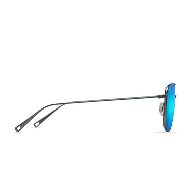 Maui Jim Occhiali da Sole MIKIOI B887-03 Grigio/Blu Specchiato Unisex Polarizzati