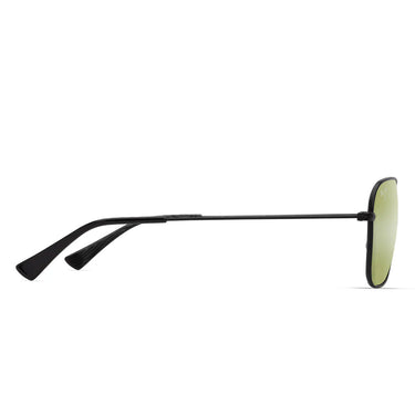Maui Jim Occhiali da Sole NAAUAO HT675-02 Nero/Verde Unisex Polarizzati