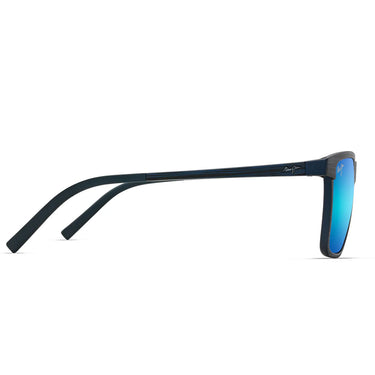 Maui Jim Okulary Przeciwsłoneczne ONE WAY B875-03 Czarny/Niebieski Unisex Polaryzowane