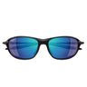 Maui Jim Occhiali da Sole HO'OKIPA ULTRA R B339-02A MJ0339S 002 Nero Opaco/Blu Hawaii Unisex Polarizzati